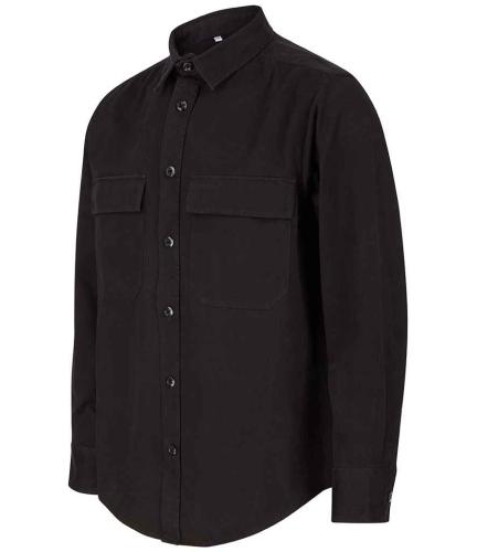Front Row Drill Overshirt - BLK - XL